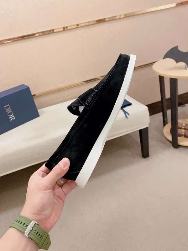 Dior Granville Men's Black Suede Loafer - Unique Design
