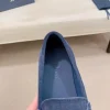 Dior Granville Men's Loafer - Deep Blue Suede