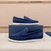 Dior Granville Men's Loafer - Deep Blue Suede