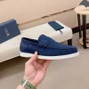 Dior Granville Men's Loafer - Deep Blue Suede