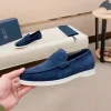 Dior Granville Men's Loafer - Deep Blue Suede