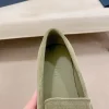 Dior Men's Olive Suede Penny Loafer - Artistic Design