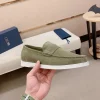 Dior Men's Olive Suede Penny Loafer - Artistic Design