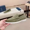Dior Men's Olive Suede Penny Loafer - Artistic Design