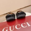 Gucci Horsebit Men's Blue GG Denim Mule