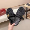 Gucci Horsebit Beige Suede Slide - Unique Color Splicing