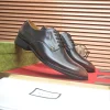 Gucci Men's Black Leather Derby with Cowhide Lining