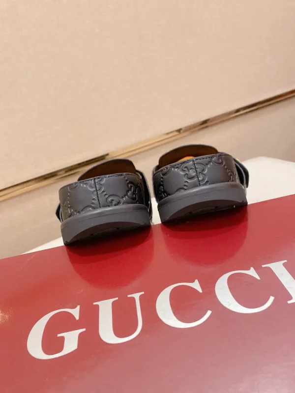 Gucci Men's GG Suede Slide with Foam Outsole