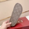 Gucci New Sol Mule Suede Slides with Monogram Design