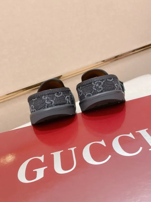 Gucci New Sol Mule Men's Black Canvas Slides