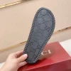 Gucci New Sol Mule Men's Black Canvas Slides