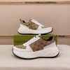 gucci-rhyton-mens-beige-canvas-sneaker-unique-side-view Gucci Rhyton Men's Beige Canvas Sneaker - Unique Design