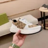 gucci-rhyton-mens-beige-canvas-sneaker-unique-side-view-3 Gucci Rhyton Men's Beige Canvas Sneaker - Unique Design