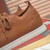 Loro Piana Camel Cashmere Men's Sneakers