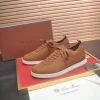 Loro Piana Camel Cashmere Men's Sneakers