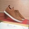 Loro Piana Camel Cashmere Men's Sneakers