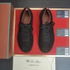 Loro Piana Men's Soho Suede Sneaker - Lamb Cashmere