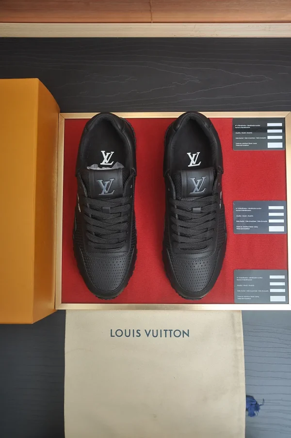 Louis Vuitton Beverly Hills Men's Black Leather Sneaker
