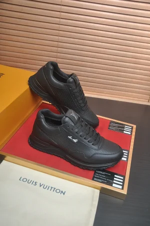 Louis Vuitton Beverly Hills Men's Black Leather Sneaker
