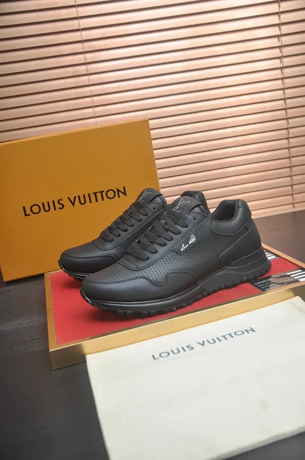 Louis Vuitton Beverly Hills Men's Black Leather Sneaker