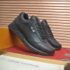 Louis Vuitton Beverly Hills Men's Black Leather Sneaker