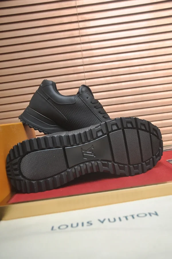 Louis Vuitton Beverly Hills Men's Black Leather Sneaker