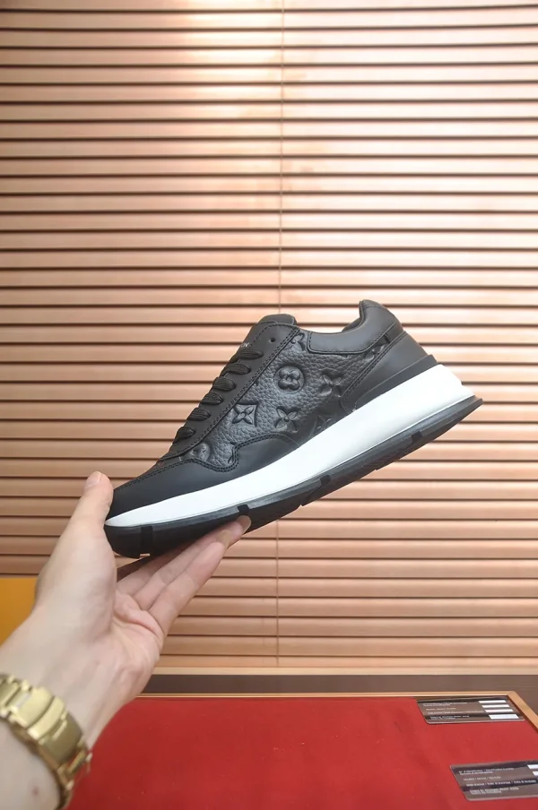 Louis Vuitton Beverly Hills Sneaker - Black Leather