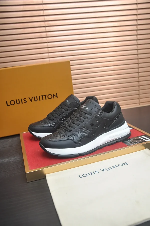 Louis Vuitton Beverly Hills Sneaker - Black Leather