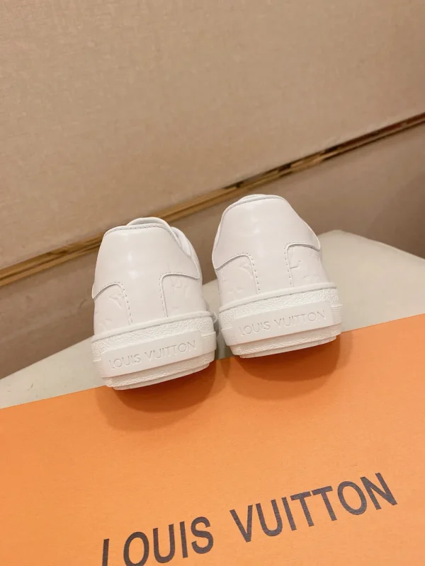 Louis Vuitton Luxembourg Men's White Leather Sneaker