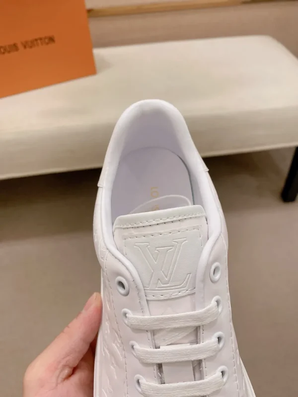 Louis Vuitton Luxembourg Men's White Leather Sneaker