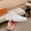 Louis Vuitton Luxembourg Men's White Leather Sneaker