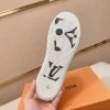 Louis Vuitton Luxembourg Men's White Leather Sneaker
