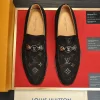 Louis Vuitton Major Loafer Men's Black Leather