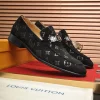 Louis Vuitton Major Loafer Men's Black Leather