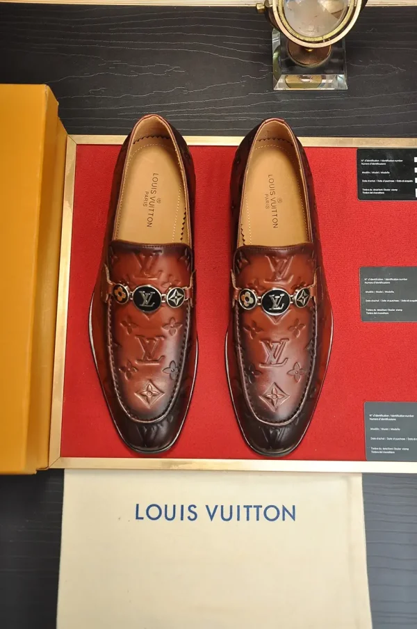 Louis Vuitton Men's Major Loafer Brown Leather