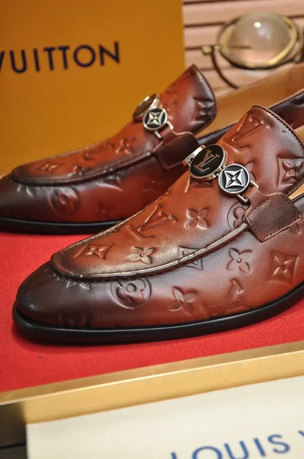 Louis Vuitton Men's Major Loafer Brown Leather