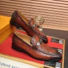 Louis Vuitton Men's Major Loafer Brown Leather