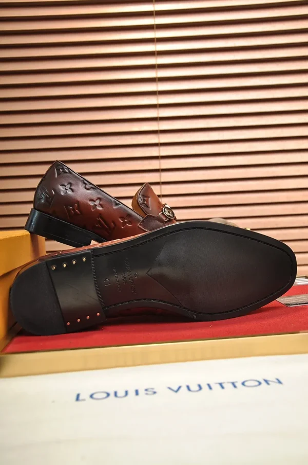 Louis Vuitton Men's Major Loafer Brown Leather
