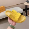 Louis Vuitton Oasis Mule Men's Yellow Leather Slide