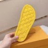Louis Vuitton Oasis Mule Men's Yellow Leather Slide