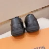 Louis Vuitton Rivoli Men's Black Leather Sneakers