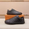 Louis Vuitton Rivoli Men's Black Leather Sneakers