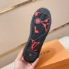 Louis Vuitton Rivoli Men's Black Leather Sneakers