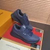 Louis Vuitton Run Away Sneaker Men's Black Leather