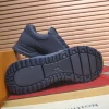 Louis Vuitton Run Away Sneaker Men's Black Leather
