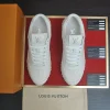 Louis Vuitton Men's White Leather Sneaker - Run Away