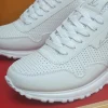 Louis Vuitton Men's White Leather Sneaker - Run Away