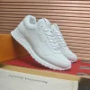 Louis Vuitton Men's White Leather Sneaker - Run Away