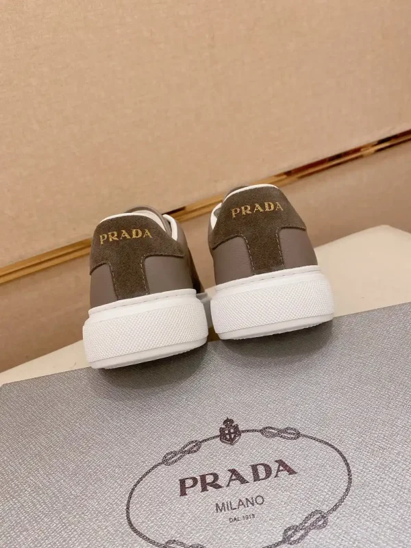 Prada Downtown Men's Cocoa Brown Sneaker