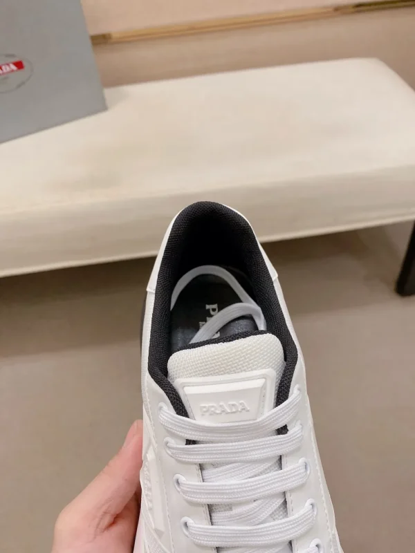 Prada Prax 01 Men's White Leather Sneaker